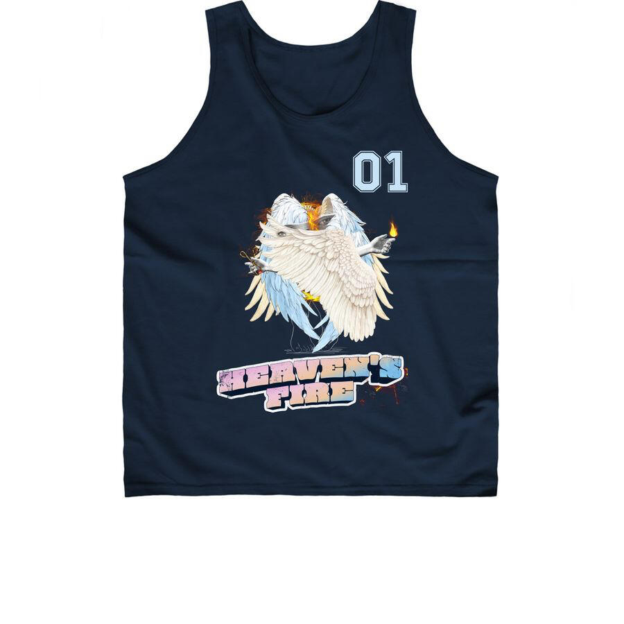 HEAVEN'S FIRE. AKA Seraphim, God's high ranking angel team. Team player shirt.